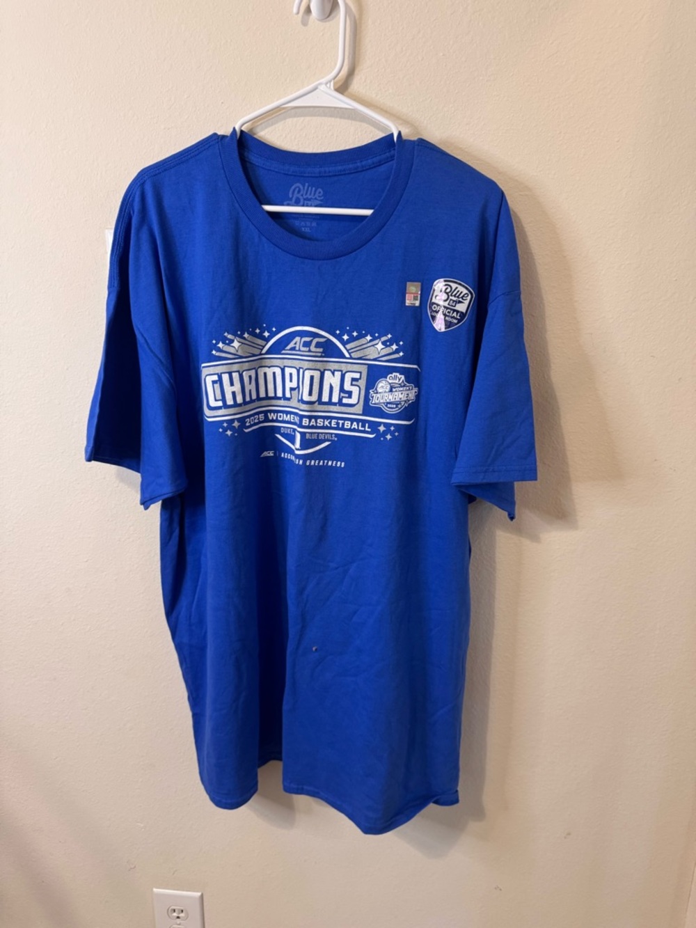 Blue 84 Royal Blue Logo Tee NWOT